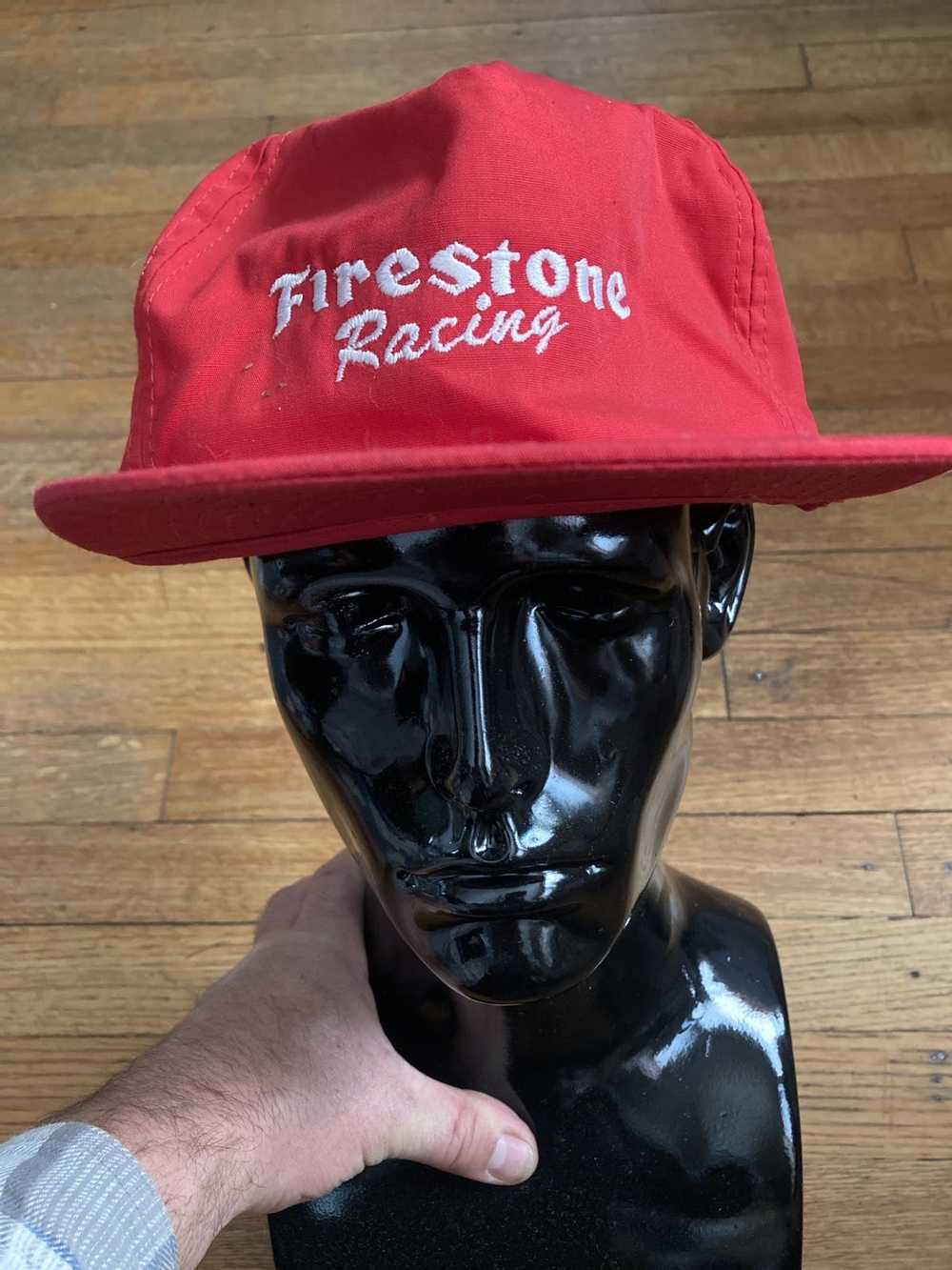 Racing × Streetwear × Trucker Hat Vintage Firesto… - image 3