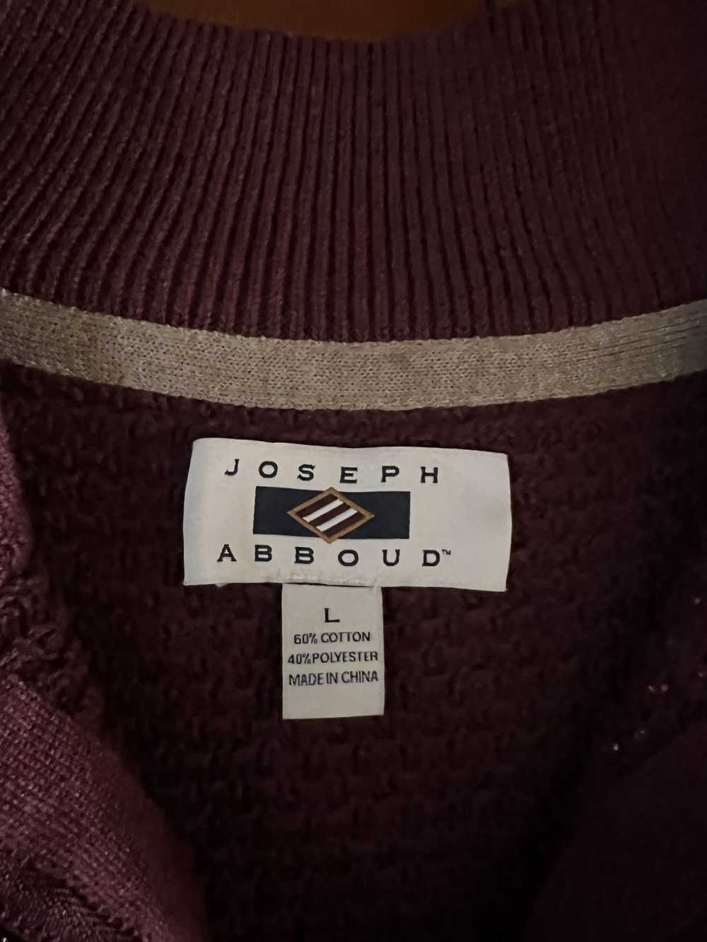 Joseph Abboud Joseph Abboud Knit 3/4 zip sweater - image 4