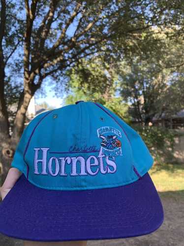 Vintage Vintage Charlotte Hornets Team Hat - image 1