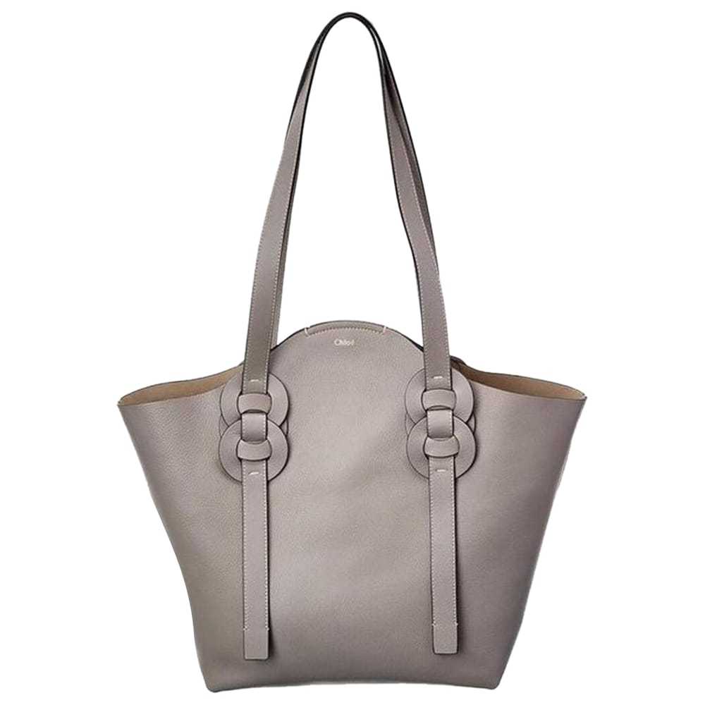 Chloé Darryl leather tote - image 1