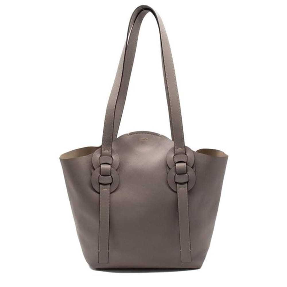 Chloé Darryl leather tote - image 7