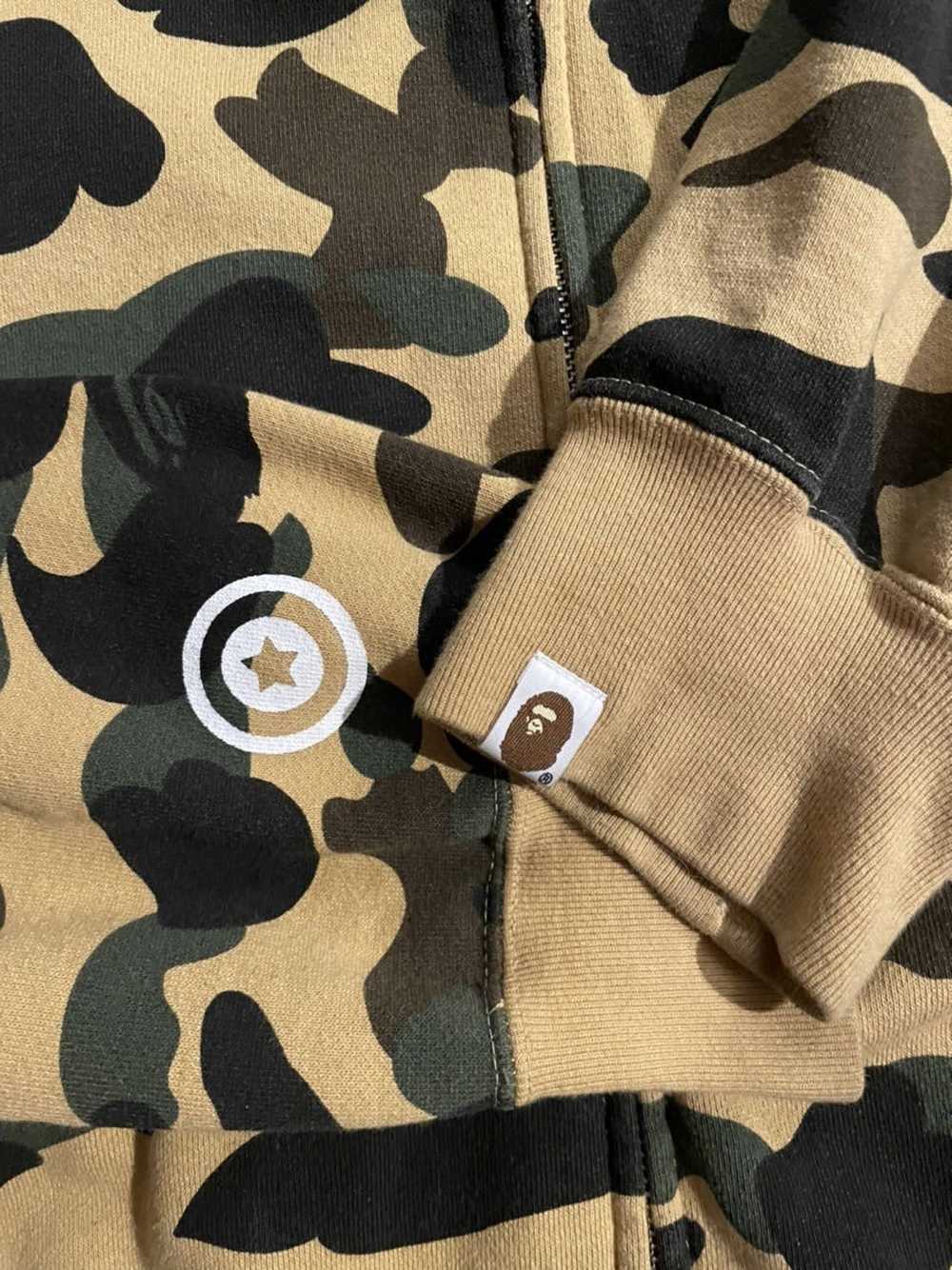 Bape Camo print full zip hoodie - image 2