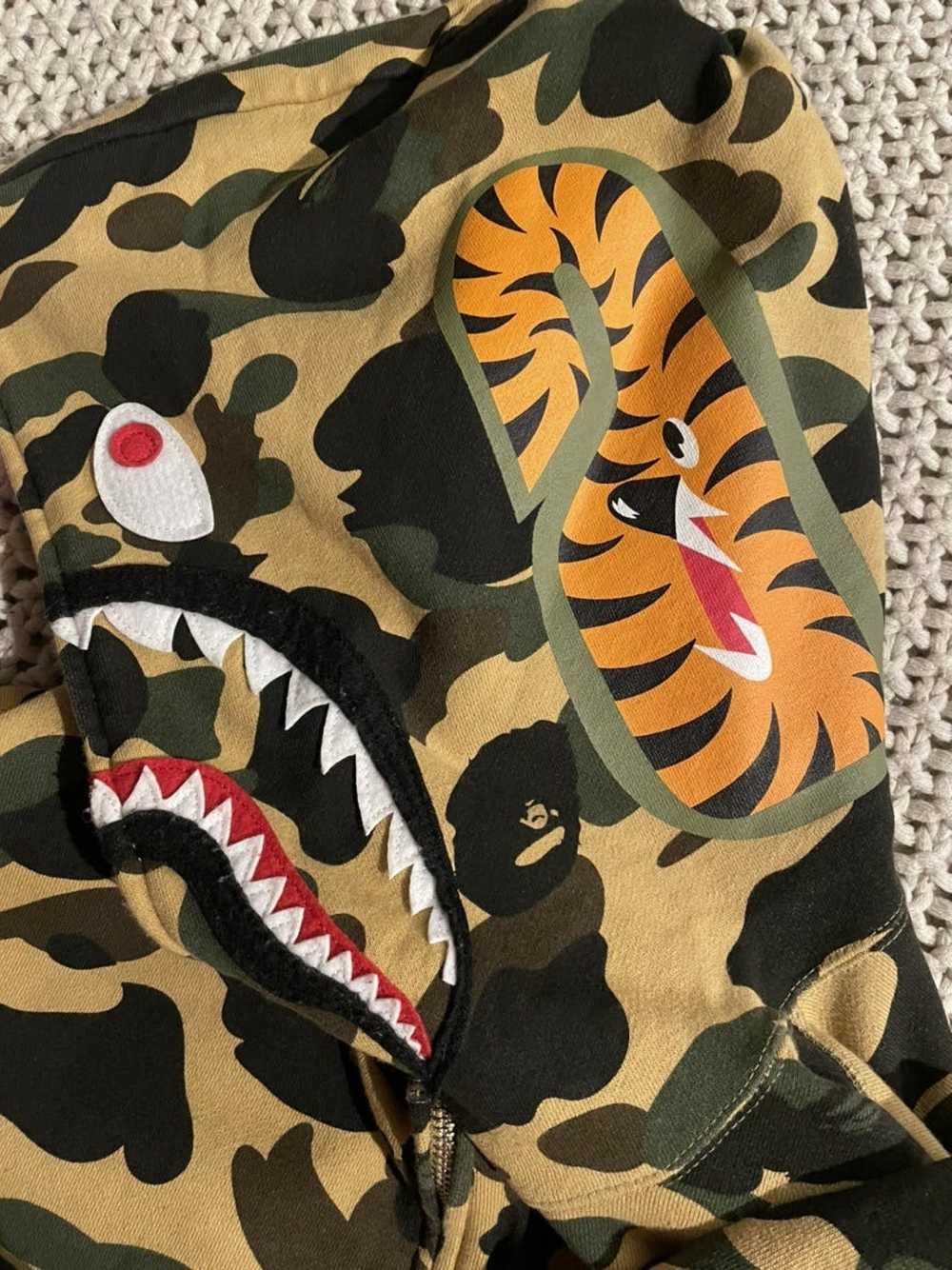 Bape Camo print full zip hoodie - image 3