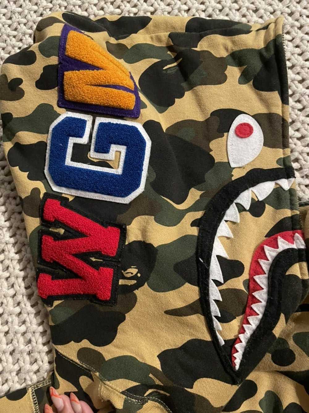 Bape Camo print full zip hoodie - image 4