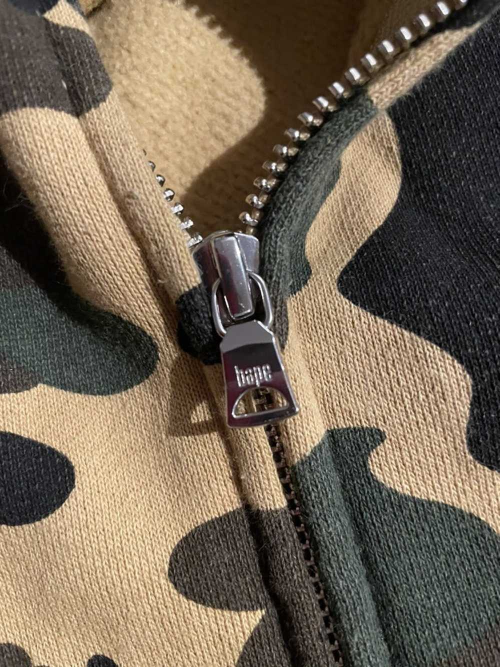 Bape Camo print full zip hoodie - image 5