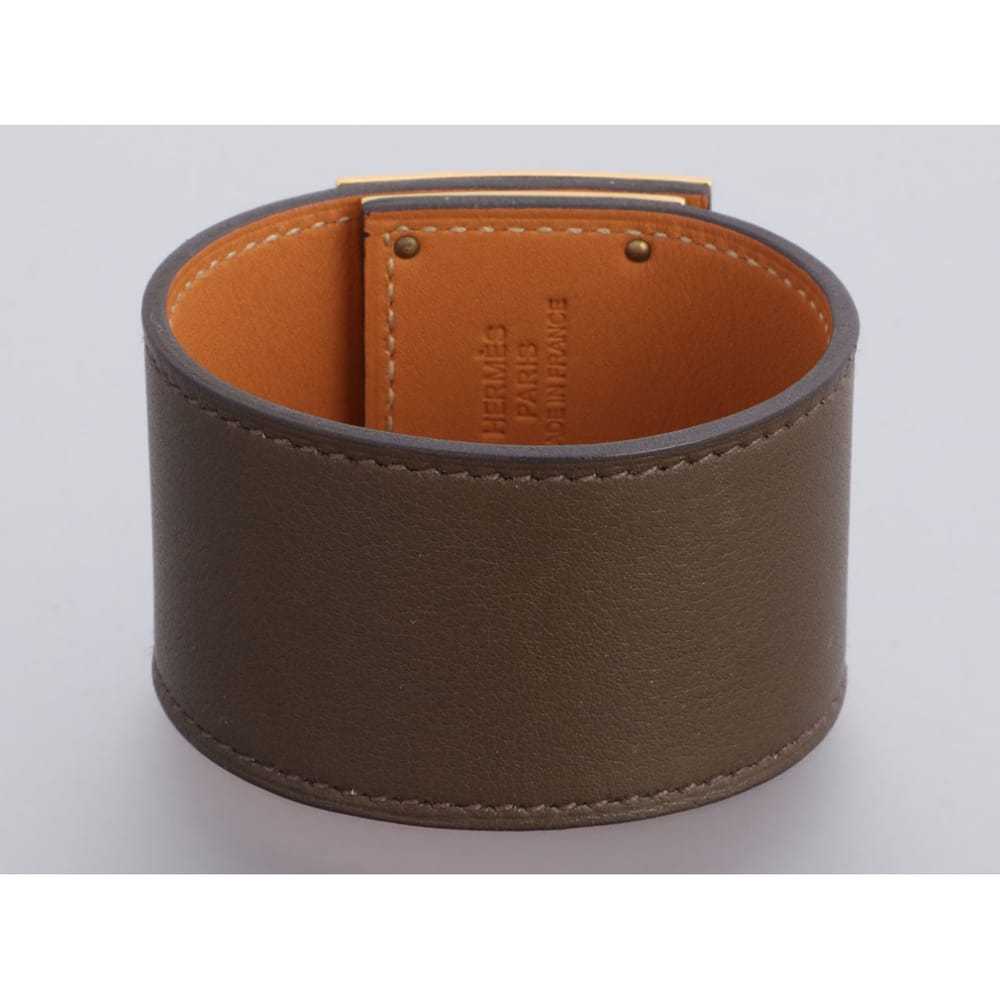 Hermès Leather bracelet - image 4