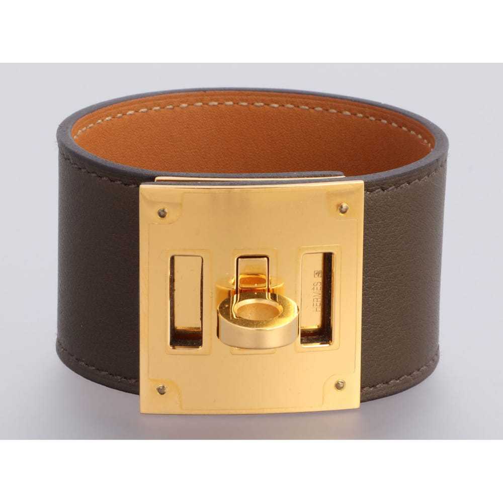 Hermès Leather bracelet - image 5
