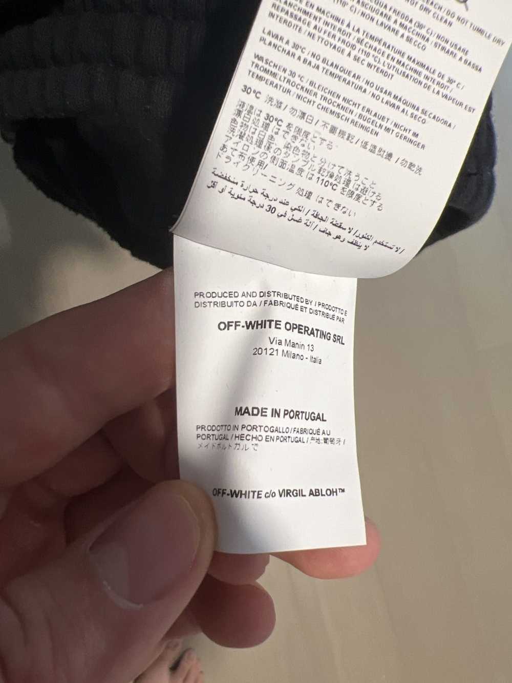 Off-White Off-White “Not Real” dove hoodie - image 5