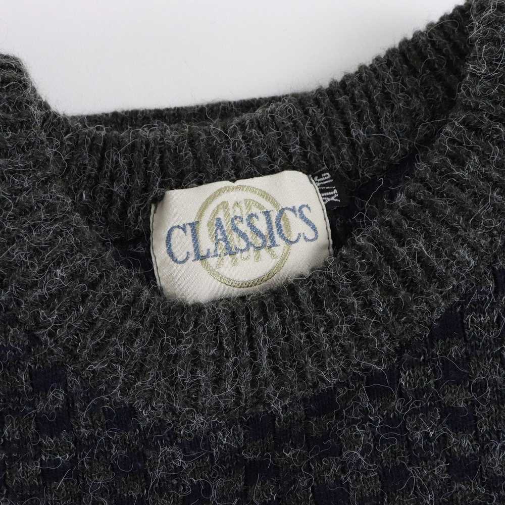 Vintage Vintage R & R Classics Abstract Knit Swea… - image 4