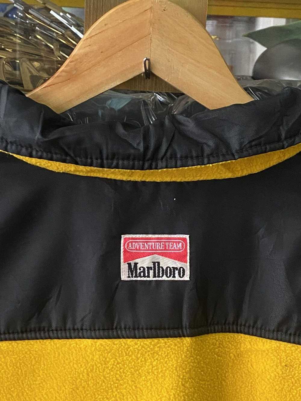 Marlboro × Vintage vintage marlboro fleece jacket… - image 4