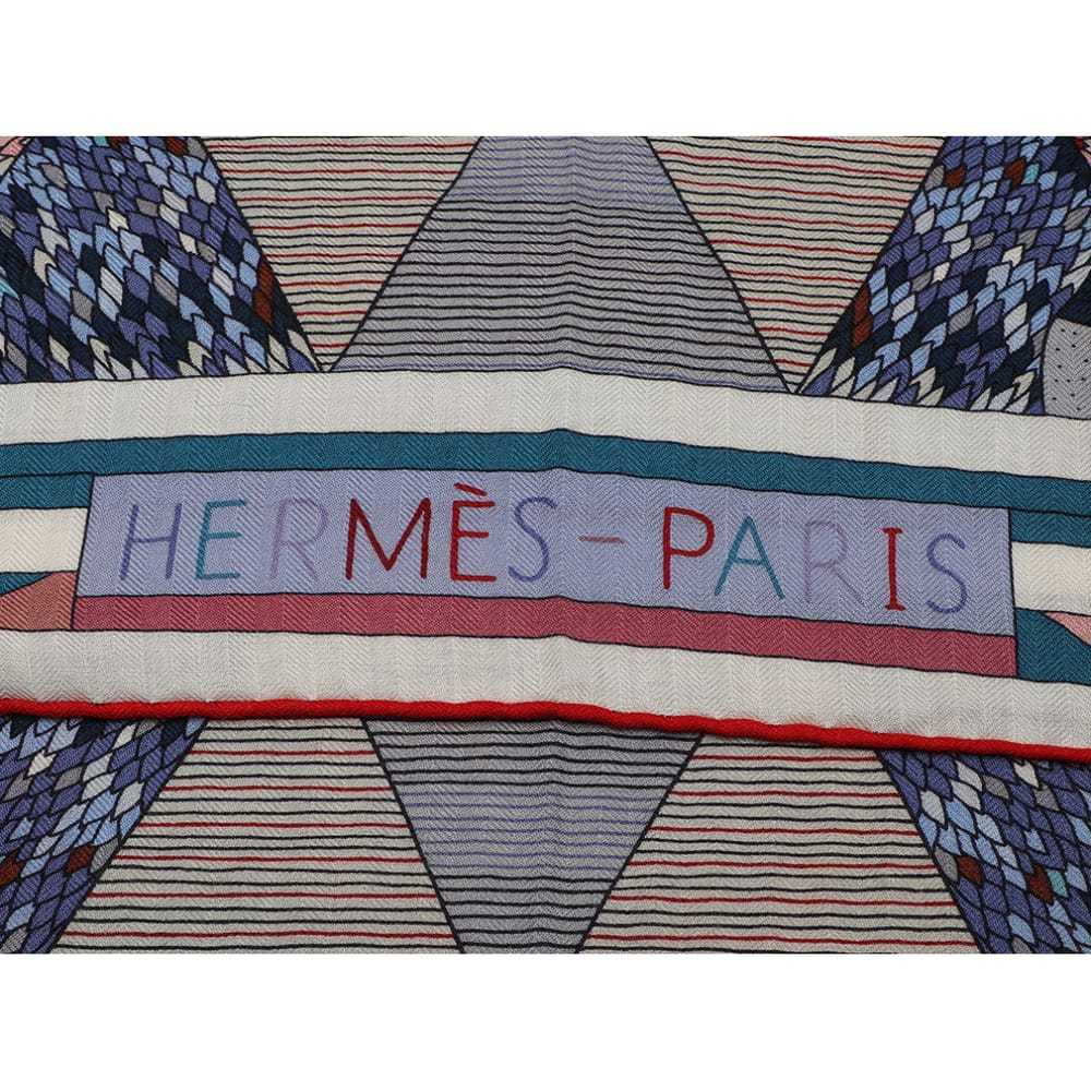 Hermès Châle 140 silk stole - image 3
