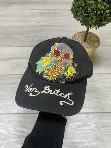 Vintage × Von Dutch Von Dutch skull vintage hat c… - image 1