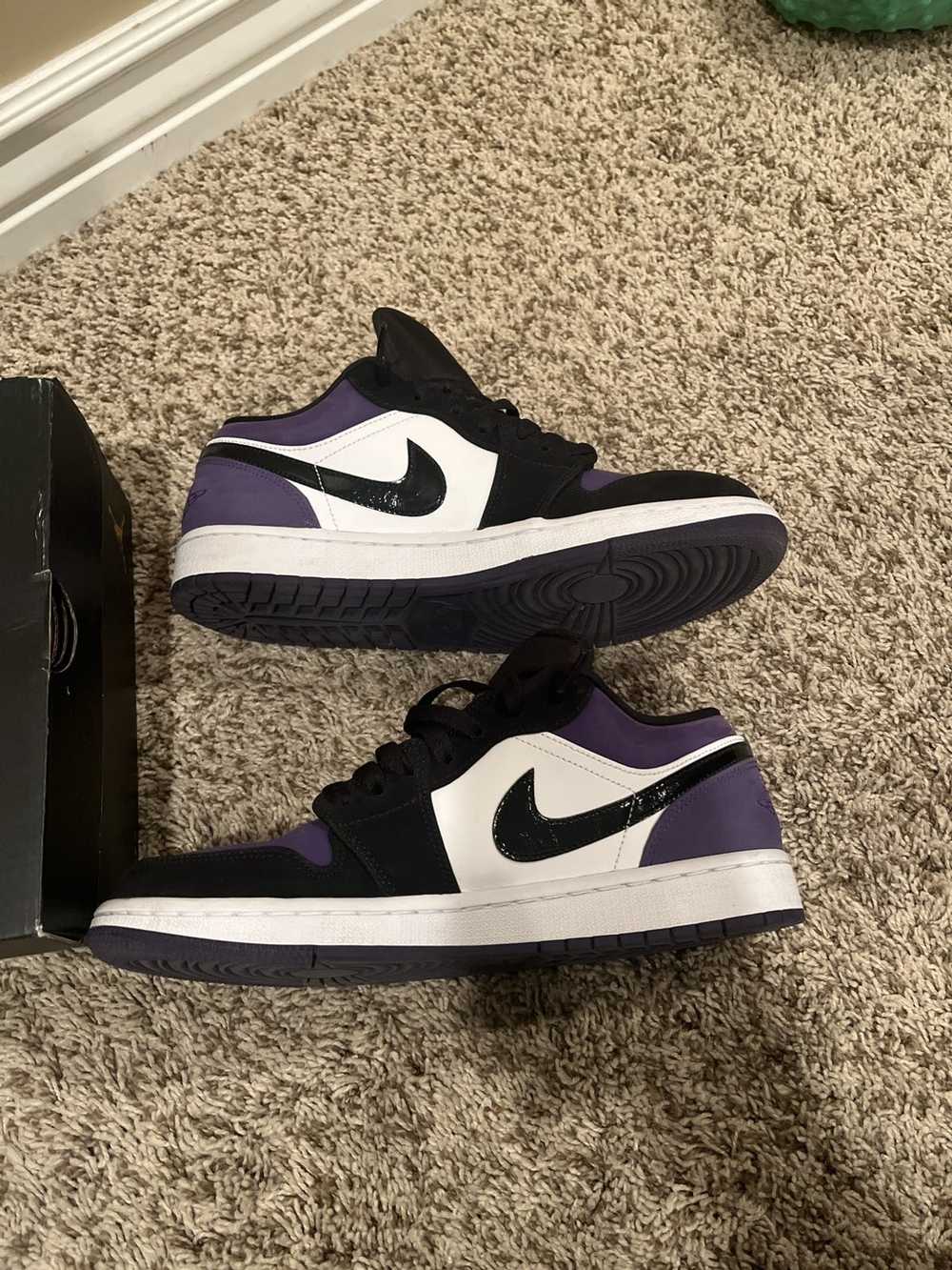 Jordan Brand × Nike Jordan 1 Low Court Purple Sue… - image 2
