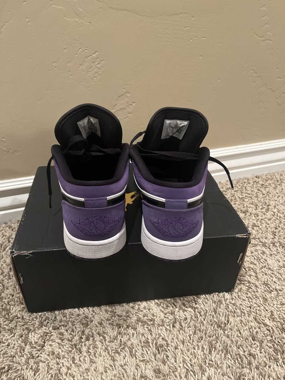 Jordan Brand × Nike Jordan 1 Low Court Purple Sue… - image 4