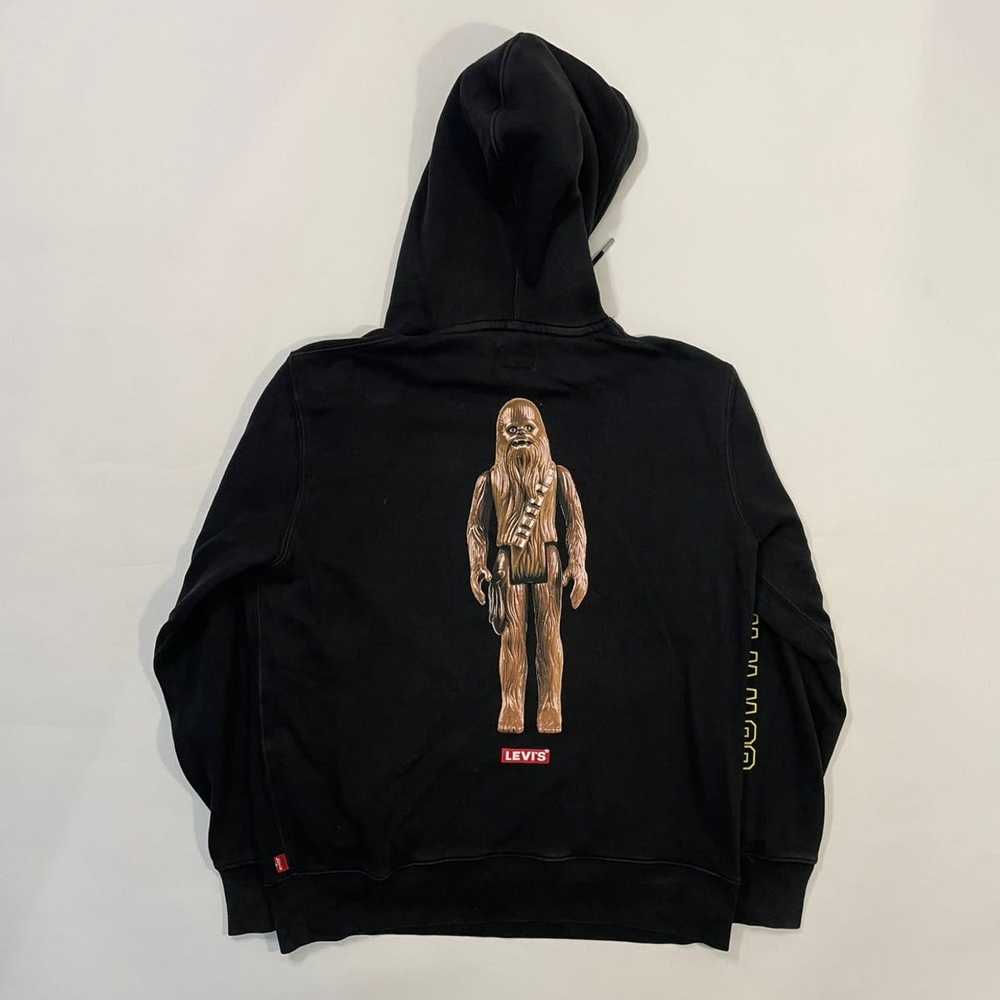 Levi's Levi’s Star Wars black hoodie graphic Chew… - image 3