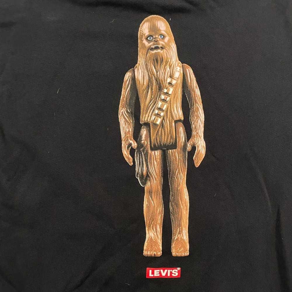 Levi's Levi’s Star Wars black hoodie graphic Chew… - image 4