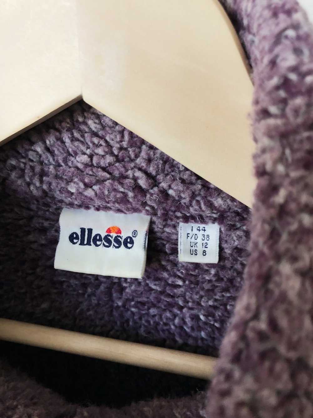 Ellesse × Vintage Vintage ELLESSE 1/4 Zip Fleece … - image 8