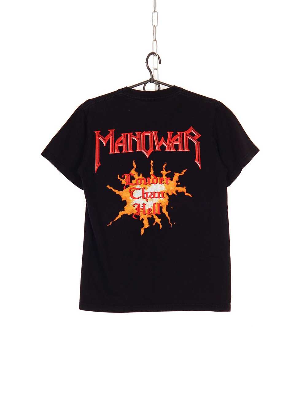 Band Tees × Movie Manowar Louder Than Hell T Shirt - image 2