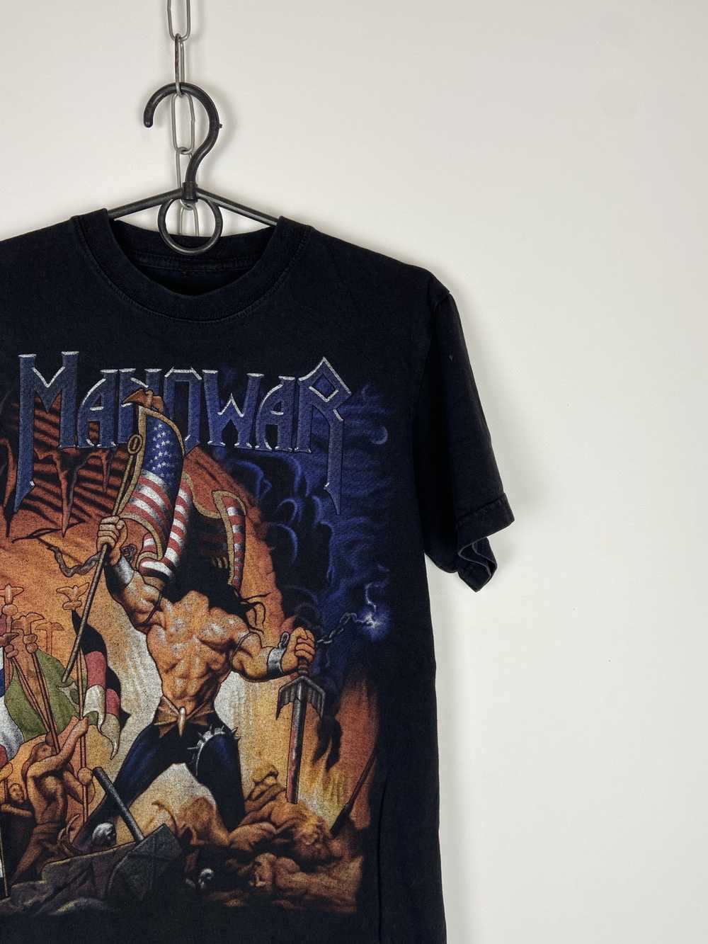 Band Tees × Movie Manowar Louder Than Hell T Shirt - image 4