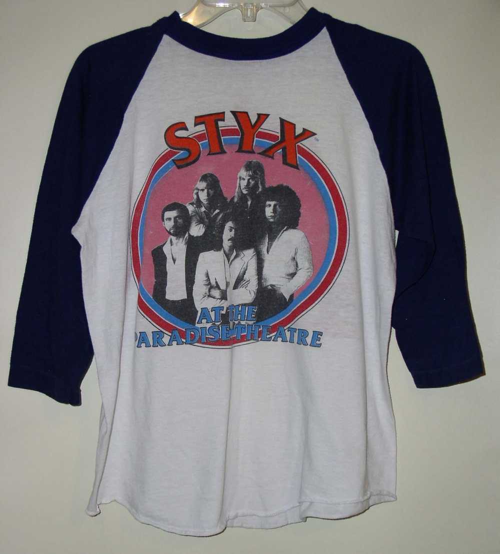Band Tees × Made In Usa × Vintage STYX CONCERT RA… - image 2