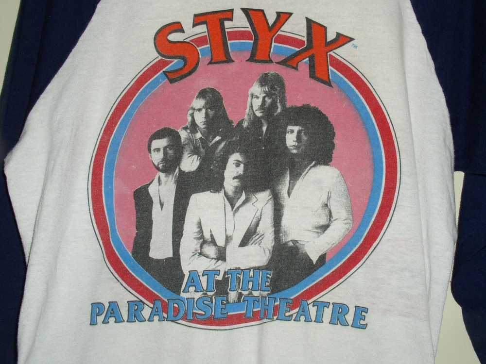 Band Tees × Made In Usa × Vintage STYX CONCERT RA… - image 4