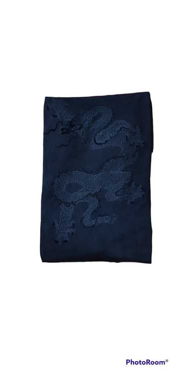 Gaultier Very Rare Dragon Jacquard Denim Jacket 