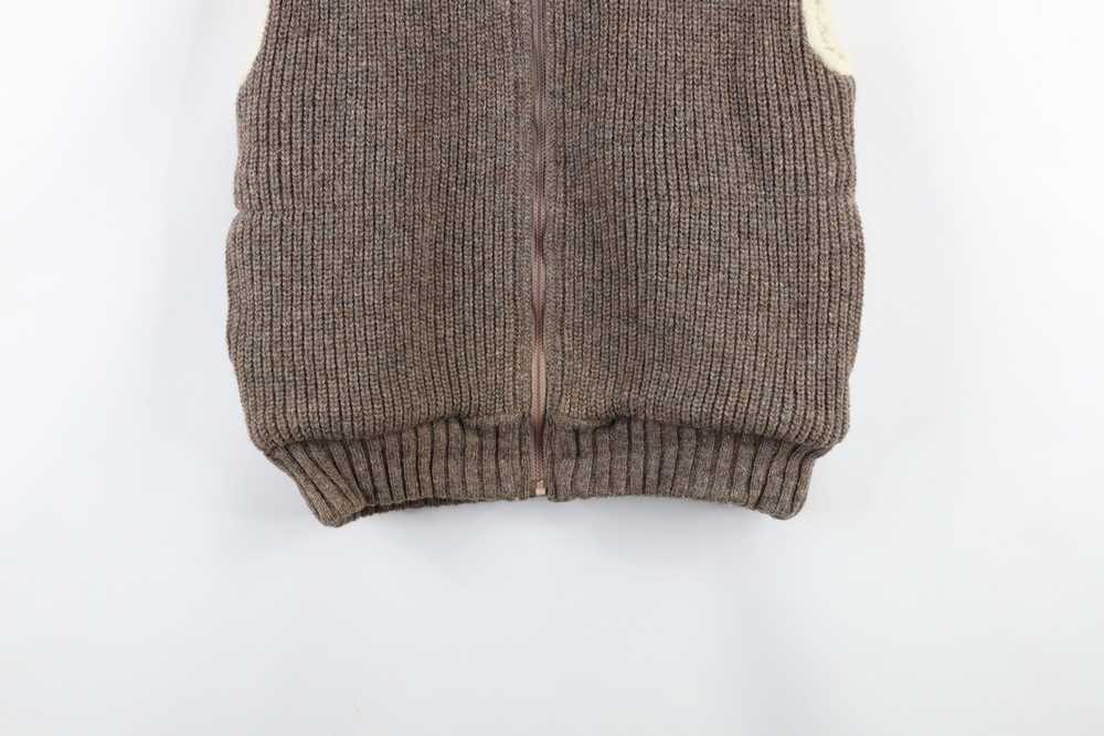 Vintage Vintage 70s Shetland Knit Deep Pile Fleec… - image 3