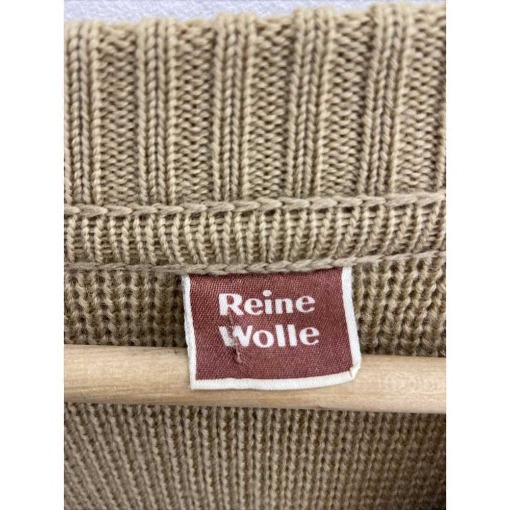 Vintage Vintage Reine Wolle 70s Wool Knit Cardiga… - image 3