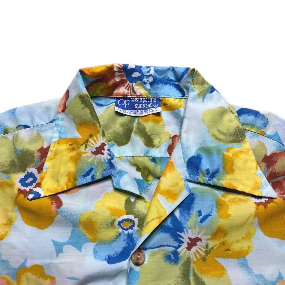 Hawaiian Shirt × Ocean Pacific × Vintage Vintage … - image 2