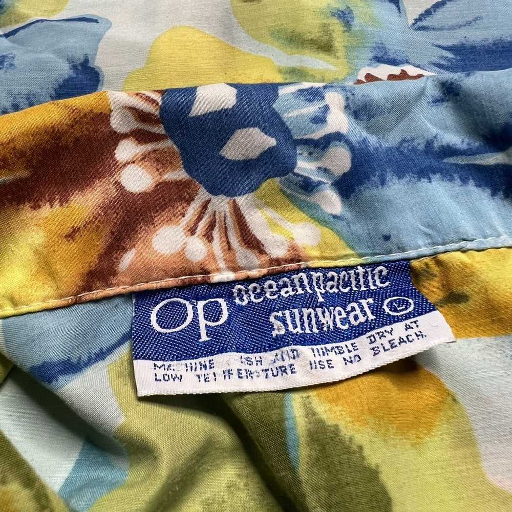 Hawaiian Shirt × Ocean Pacific × Vintage Vintage … - image 4