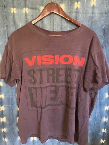 デッドストックVISION STREET WEAR Tシャツ 1988 Vintage Vision Street Wear Skateboard T-shirt - Etsy