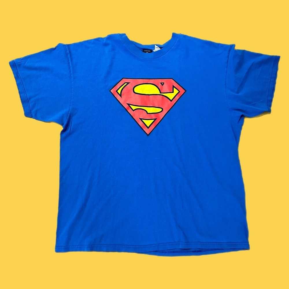 Dc Comics × Vintage Vintage 90’s Superman T-shirt - image 1