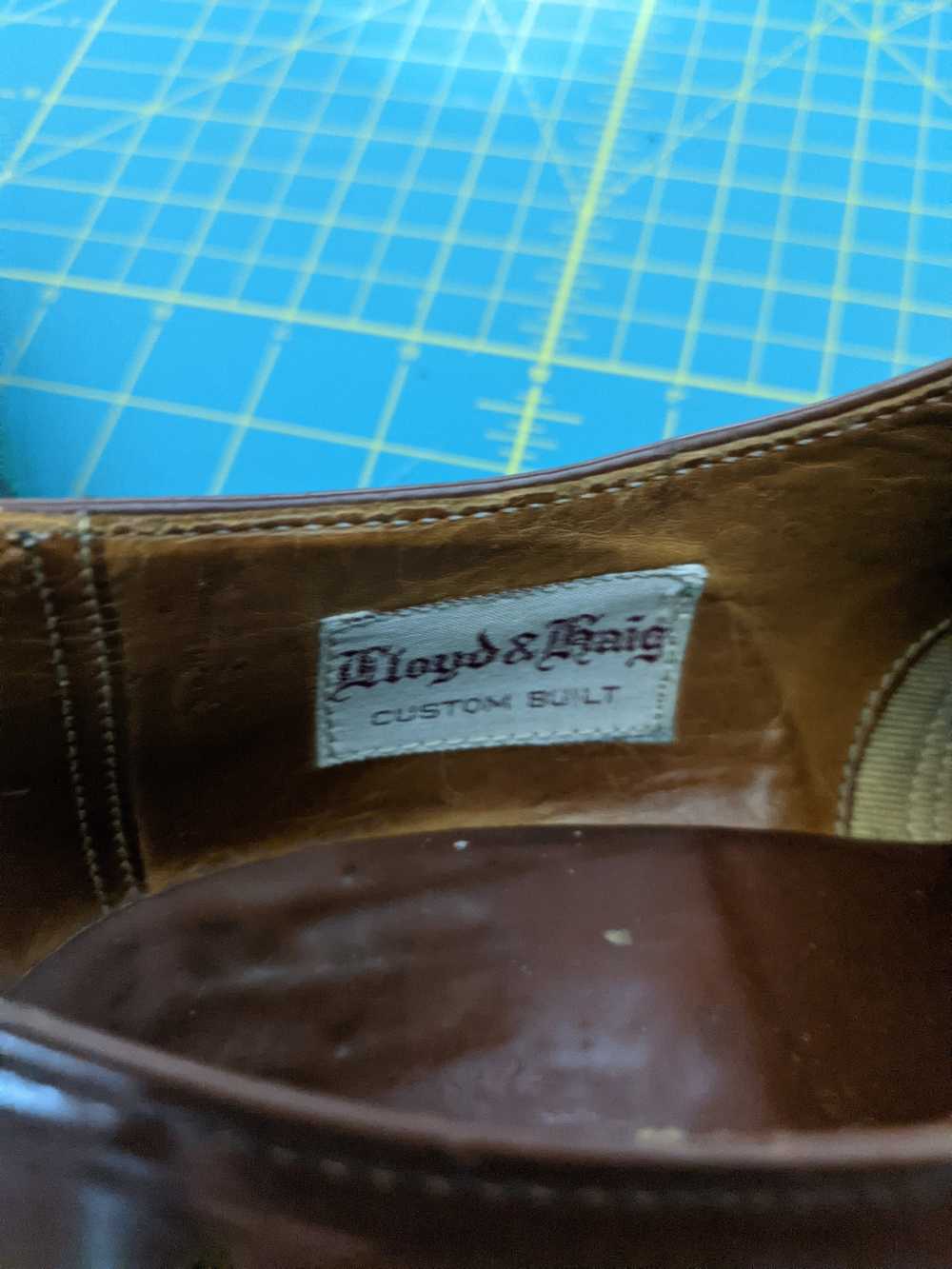 Custom × Vintage Lloyd & Haig custom leather Yale… - image 5