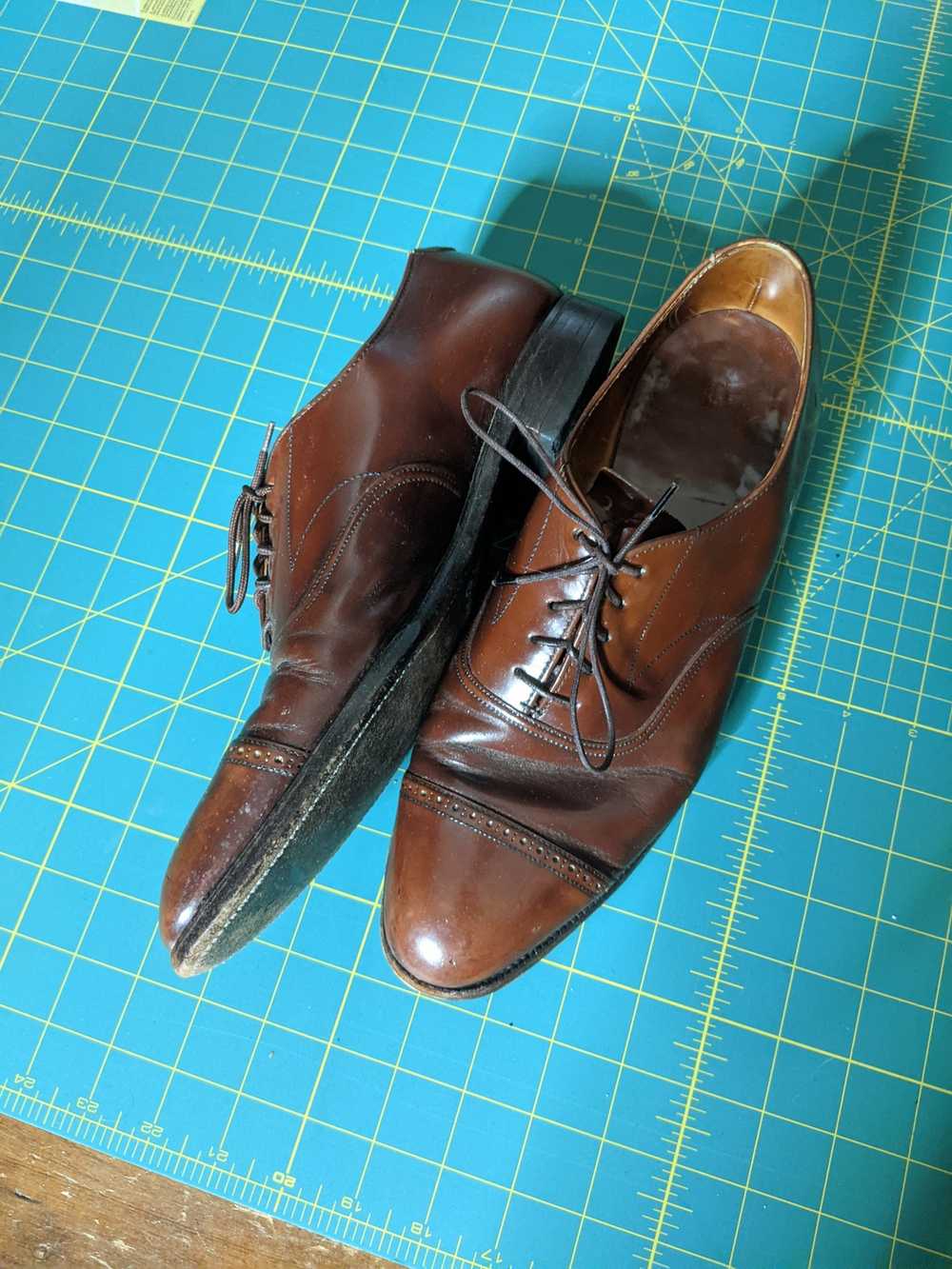 Custom × Vintage Lloyd & Haig custom leather Yale… - image 7