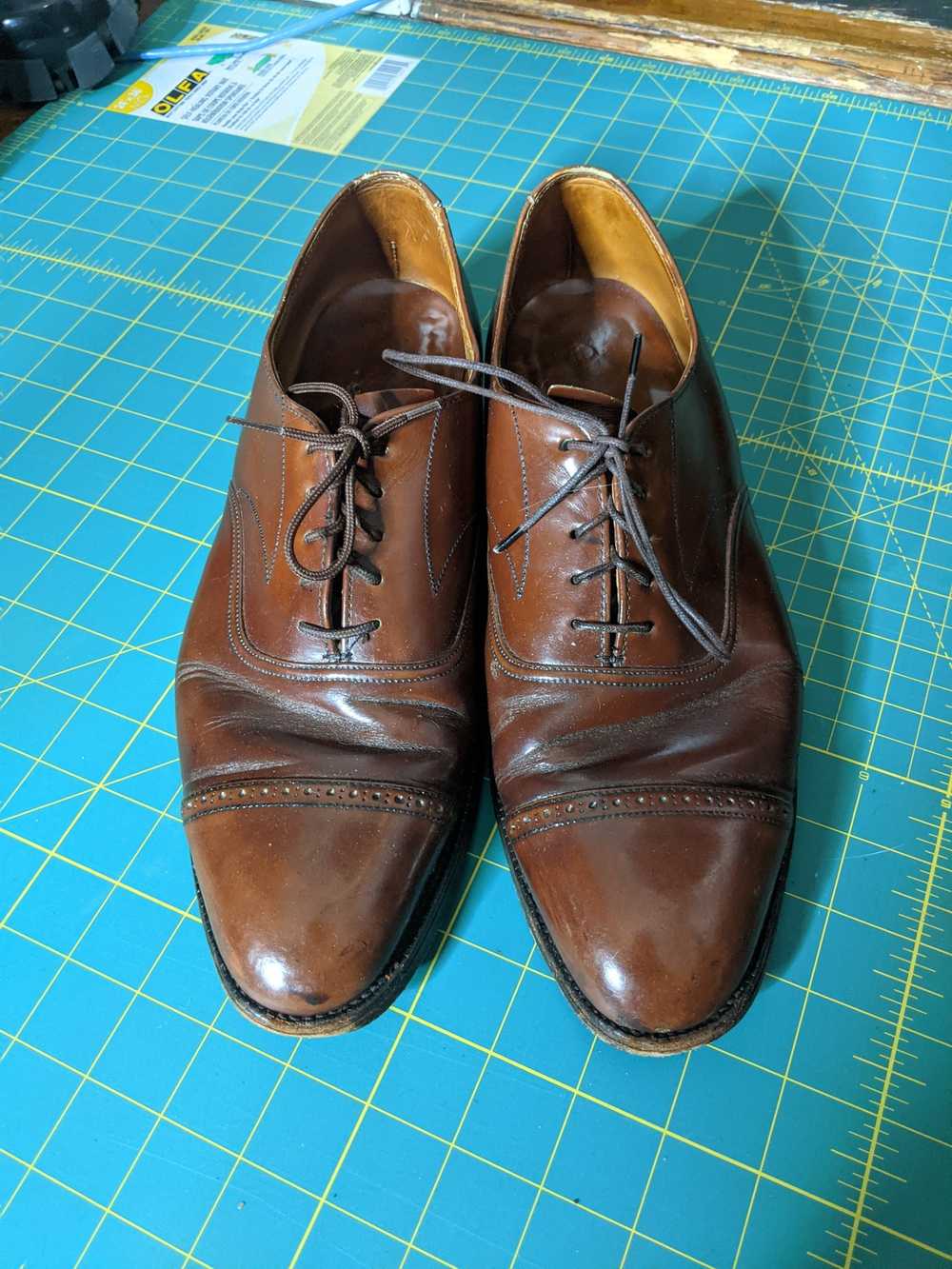 Custom × Vintage Lloyd & Haig custom leather Yale… - image 8