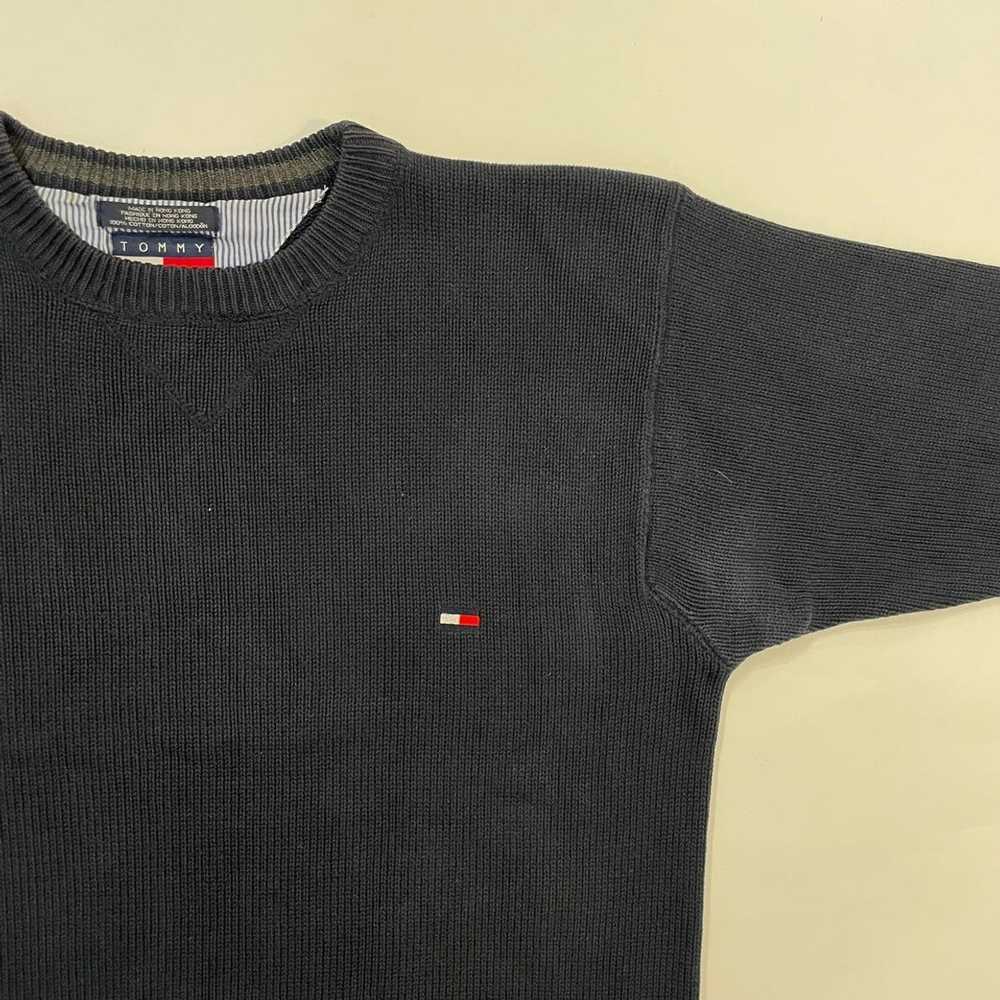 Tommy Hilfiger Tommy Hilfiger black sweater jumpe… - image 2