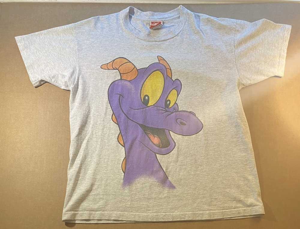 Disney × Vintage Figment Dragon single stitch Disney … - Gem