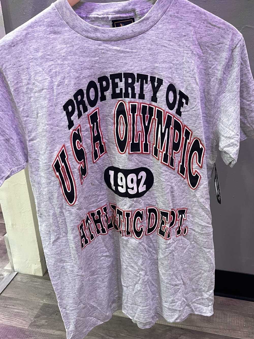 Vintage 92’ Property of USA Olympics Size S - image 1