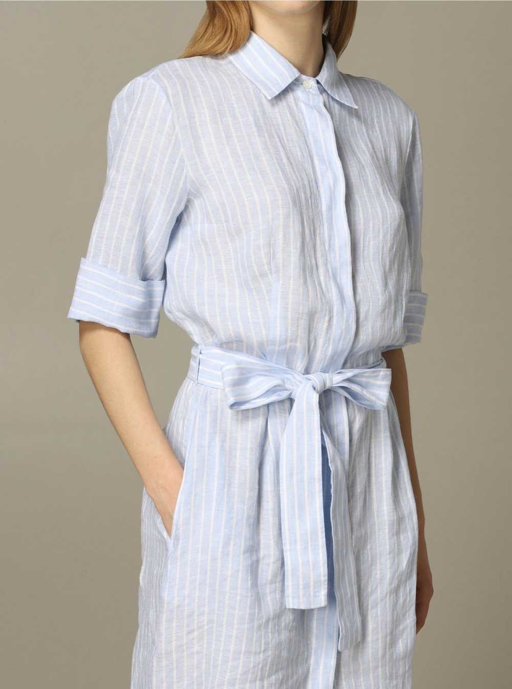 Designer Bagutta Sammy Striped Shirt Dress size 4… - image 3