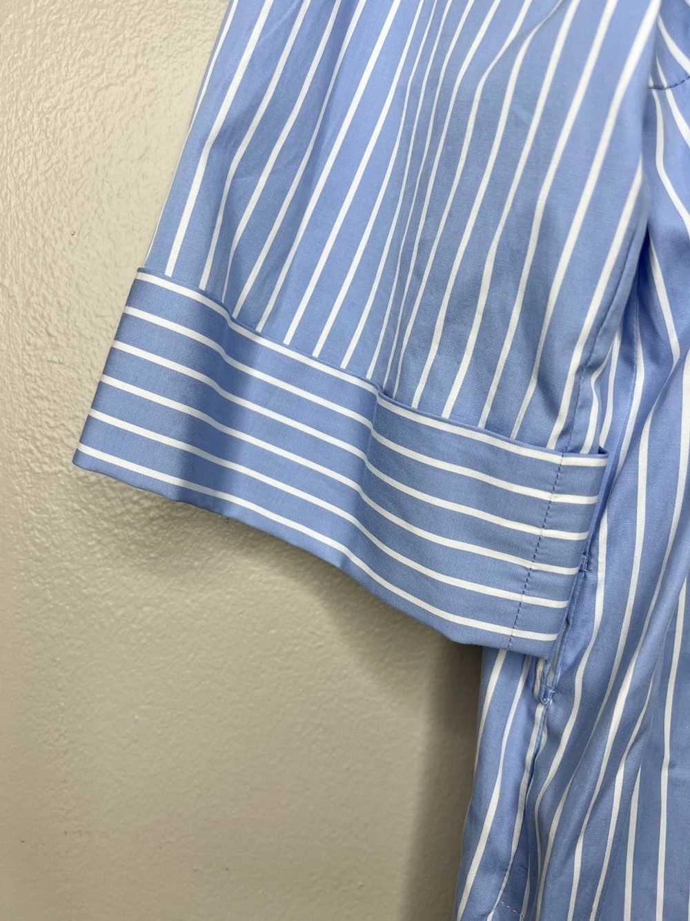 Designer Bagutta Sammy Striped Shirt Dress size 4… - image 6