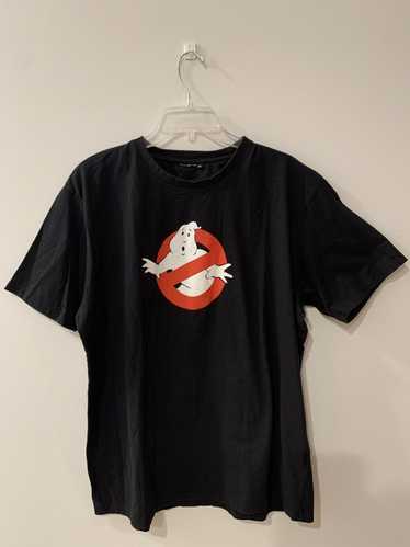 VTG Faded The Ghostbusters Movie Promo TShirt Black Size S