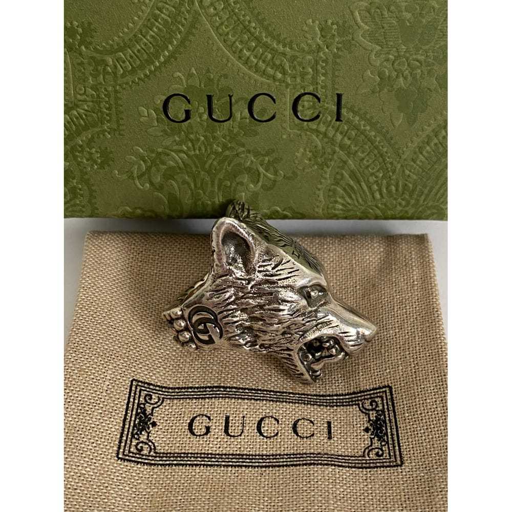 Gucci Silver ring - image 5