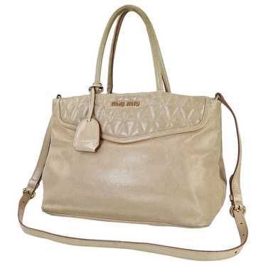 Miu Miu Leather tote - image 1