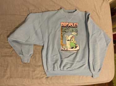 Custom Sweatshirt Vintage Recycle Crewneck - image 1