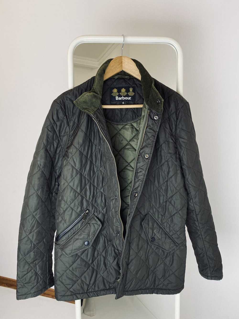 Barbour × Vintage Barbour Jacket Liddesdale quilt - image 7