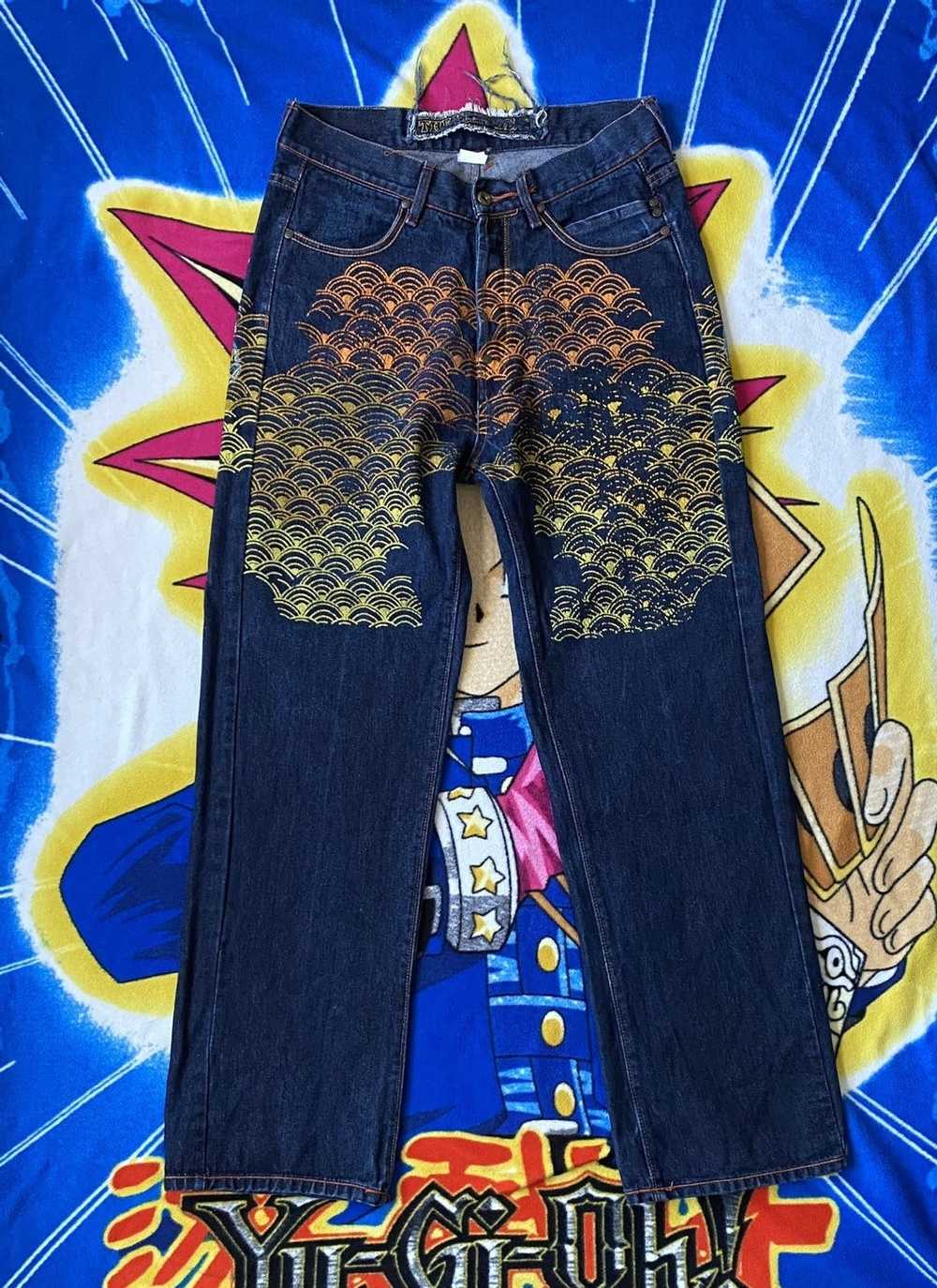 The Year Of “The Year Of…” Seigaiha Pig Jeans - image 1