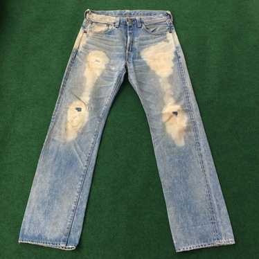 Size 31x33.5 Vintage Levis 501XX Big E LVC Japan Distressed 