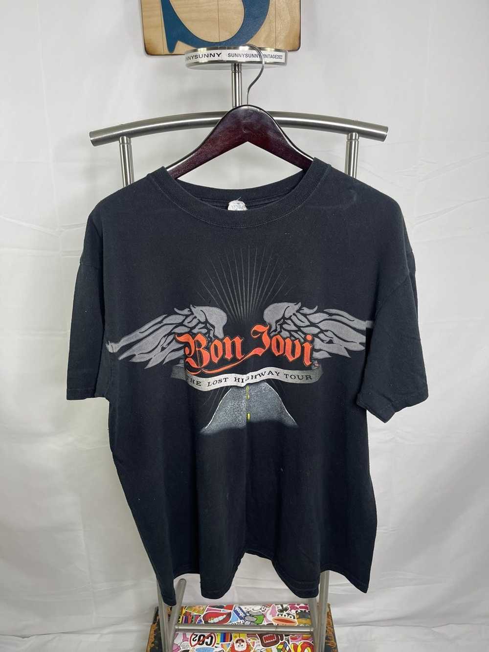 Band Tees × Streetwear Bon Jovi Bandtee - image 2