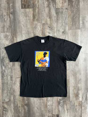 Houston/Newark Eagles Distressed Logo Shirt - Defunct Negro Baseball Team -  Celebrate Black Heritage and History - Hyper Than Hype