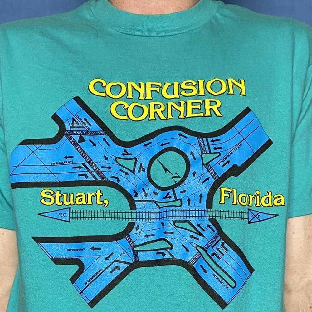 Art × Vintage vintage 80s confusion corner funny … - image 4